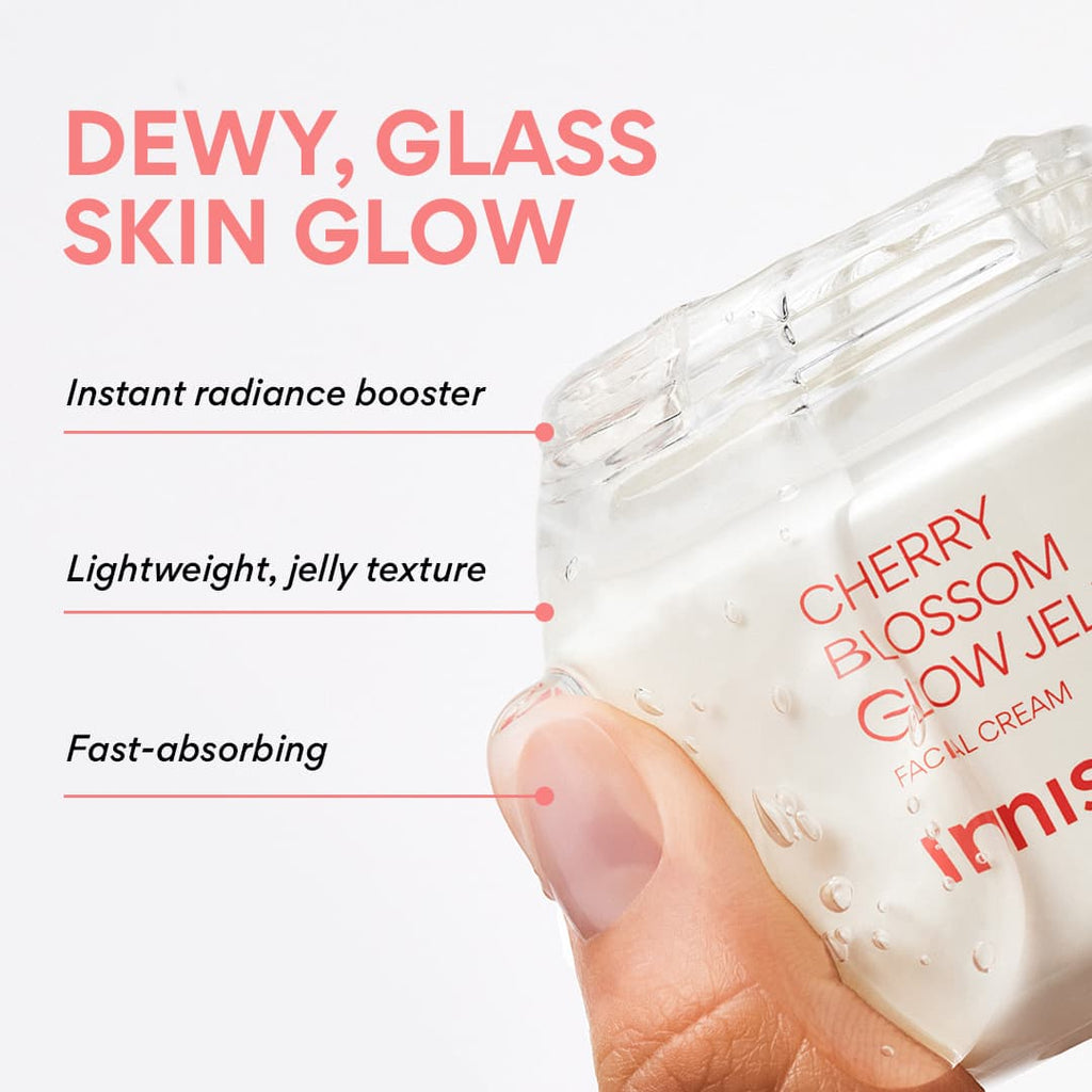 Jeju's Cherry Blossom Glow Jelly Cream: Ultimate Moisturizer for Radiant Skin