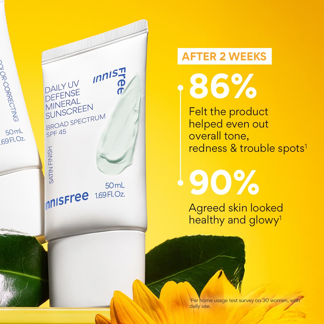 Daily UV Defense Mineral Sunscreen Broad Spectrum SPF 45 with Color Correcting
