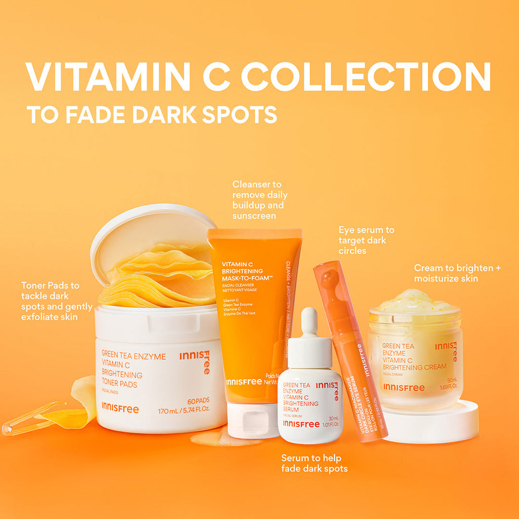 Green Tea Enzyme Vitamin C Brightening Serum – Best for Glowing Skin