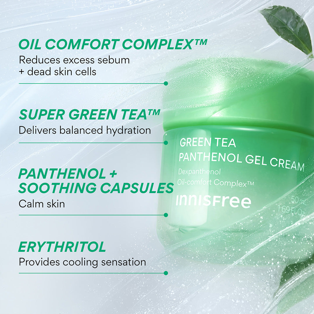Green Tea Panthenol Gel Cream
